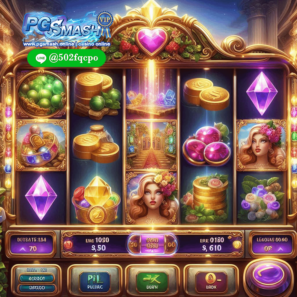 เว็บตรงแตกง่าย ไม่ผ่านเอเย่นต์ เกมใหม่ 2025 Gemstones Gold modern