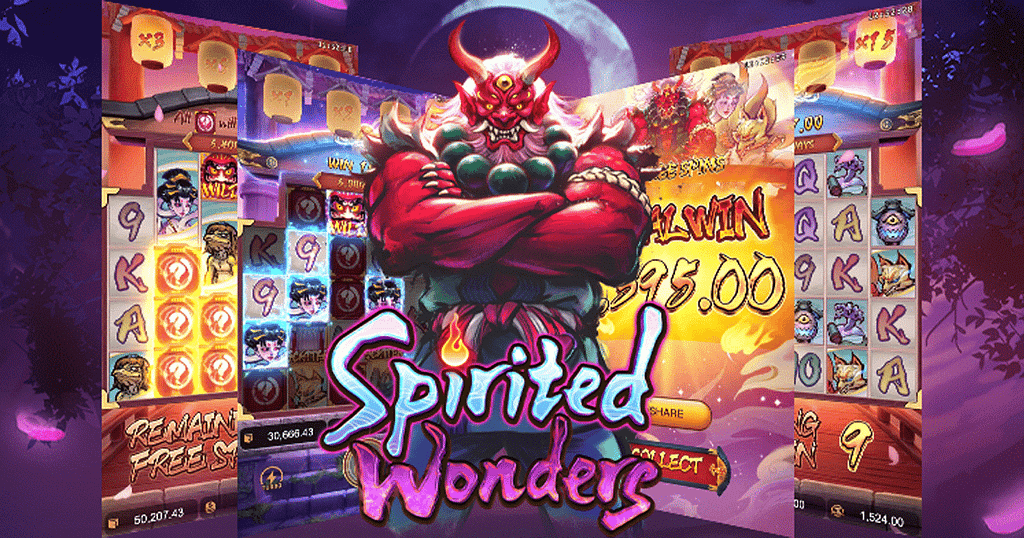 รีวิว เกมสล็อต เกมใหม่ Spirited Wonders PGSmash 2025 สล็อต 