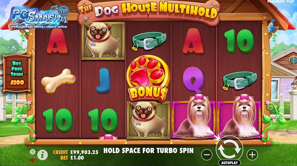 pp 88 slotแตกหนัก The Dog House Multihold Calm