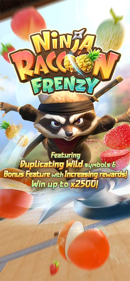 PG wallet slot Slotxo เว็บตรงแท้ 100% Ninja Raccoon Frenzy Soar