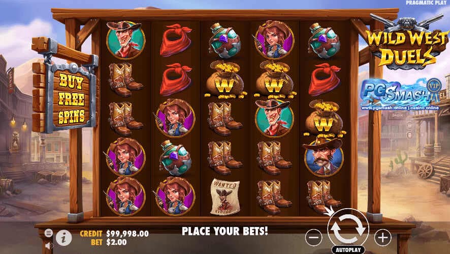 pg slot game vip แตกจริง Wild West Duels Amp